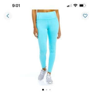 Crown and Ivy Aqua leggings - NWT. Size XL.